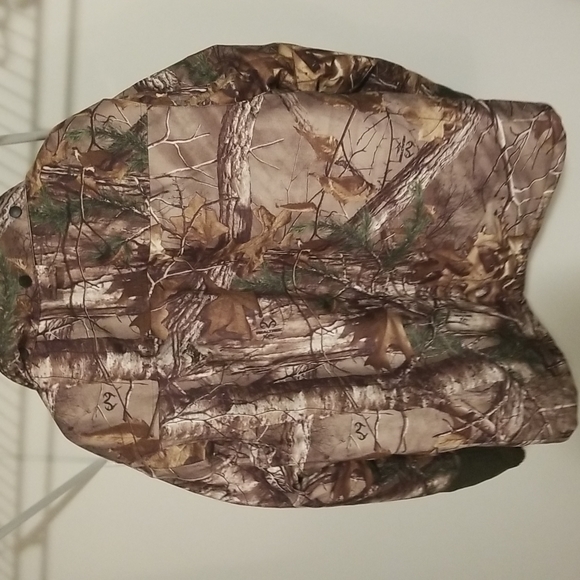 Real tree forest camoflage tech parka - Picture 4 of 7